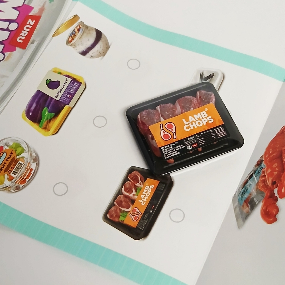 Zuru Mini Brands Fill The Fridge Lamb Chops - Picture 4 of 4
